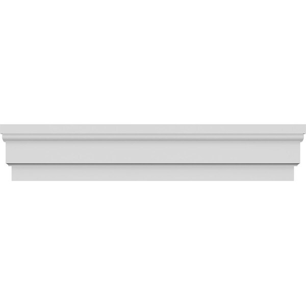 Ekena Millwork 26" Bottom Width x 30 5/8" Top Width x 12 7/8"H x 1 1/4"P Stannis Crosshead CRH13X26ST - main